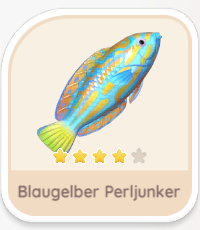 Blaugelber Perljunker