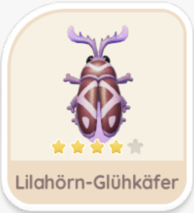 Lilahörn-Glühkäfer