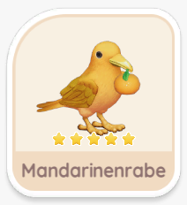 Mandarinenrabe