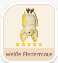 Weiße Fledermaus